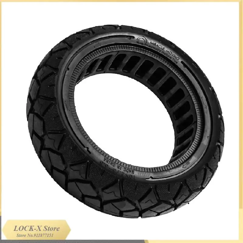

Off-Road Solid Tire 10X2.75-6.5 Scooter Tubeless Kickscooter honeycomb solid tire 10X2.75-6.5