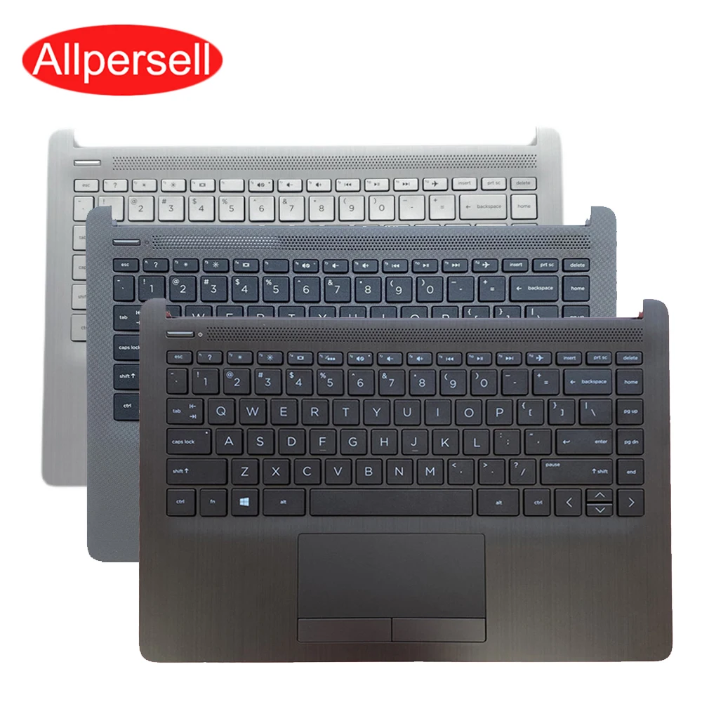 

Palm Rest Keyboard for HP 14-CF 14-DK 240 245 246 G8 Laptop upper Cover Touchpad L24817 L48648 M23367-001