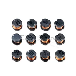 50szt/lot Cewki indukcyjne SMD CD43 4.5*4.0*3.2mm 2.2UH 3.3UH 4.7UH 6.8UH 10UH 22UH 33UH 47UH 68UH 100UH 150UH 220UH 470UH