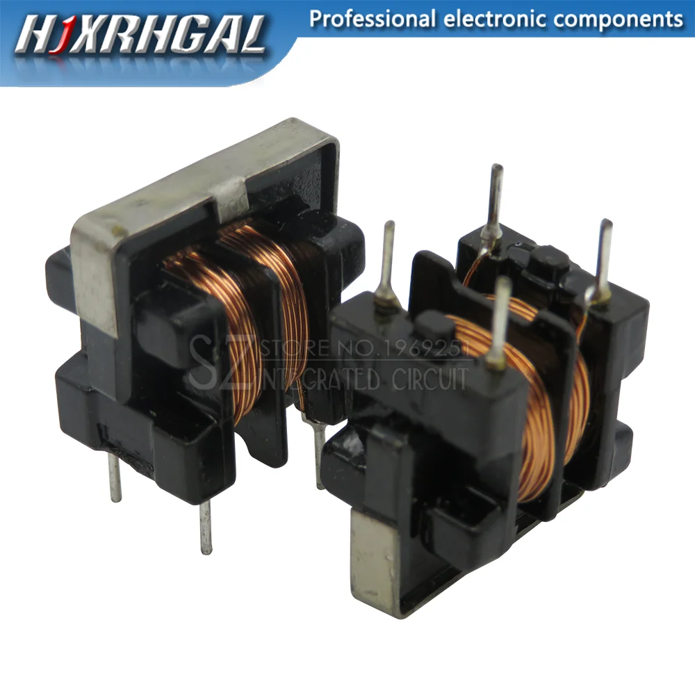 5PCS UU9.8 UF9.8 Common Mode Choke Inductor 10mH 20mH 30mH 40mH 50mH For Filter Inductance Pitch 7*8mm Copper wire