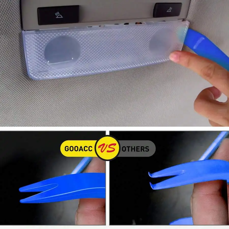 waywe GOOACC 860Pcs Car Push Retainer Clips & Auto Fasteners Assortment -26 Most Popular Sizes Nylon Bumper Fender Rivets With