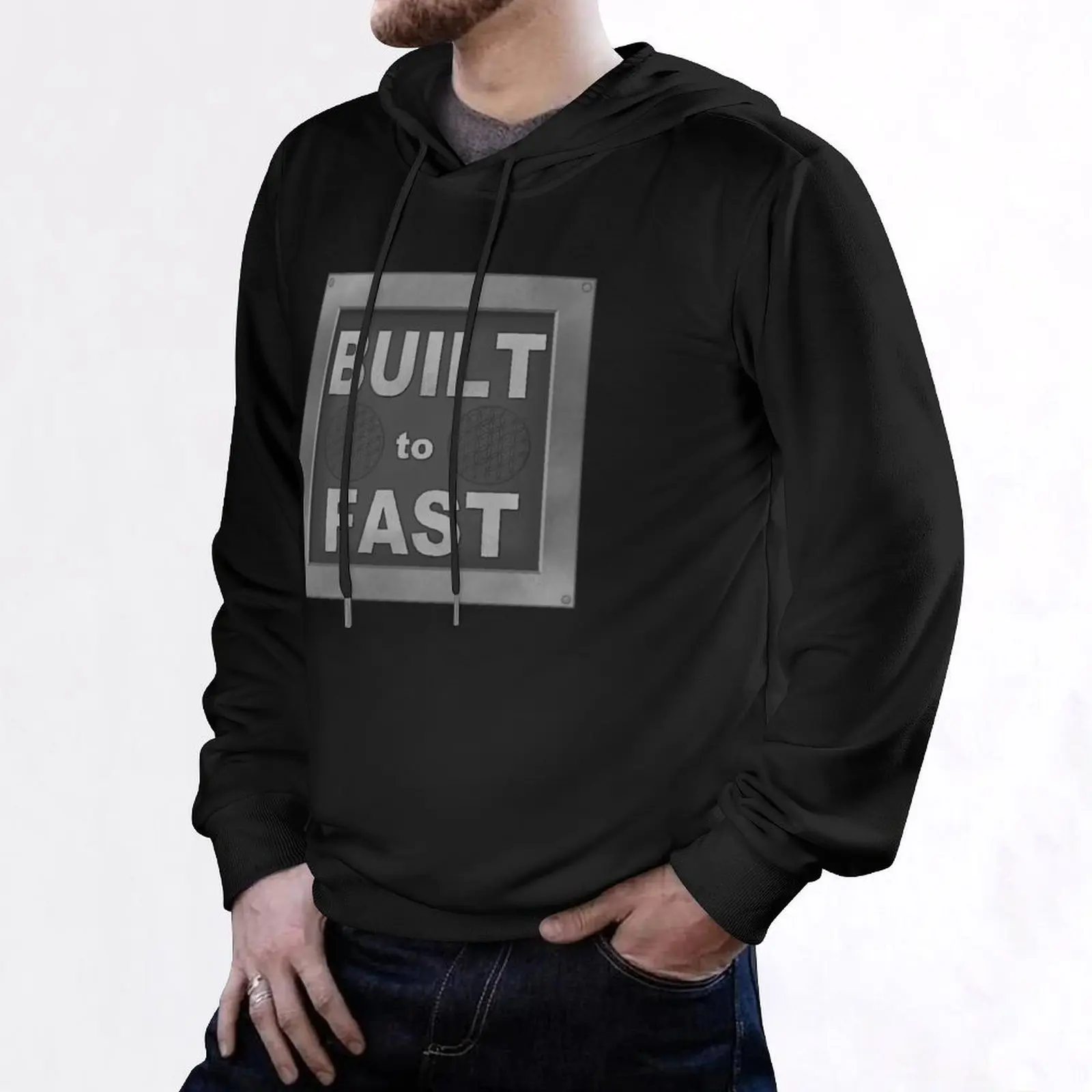 Built to Fast Hoodie men clothing autumn new products autumn clothes aesthetic clothing oversized hoodie
