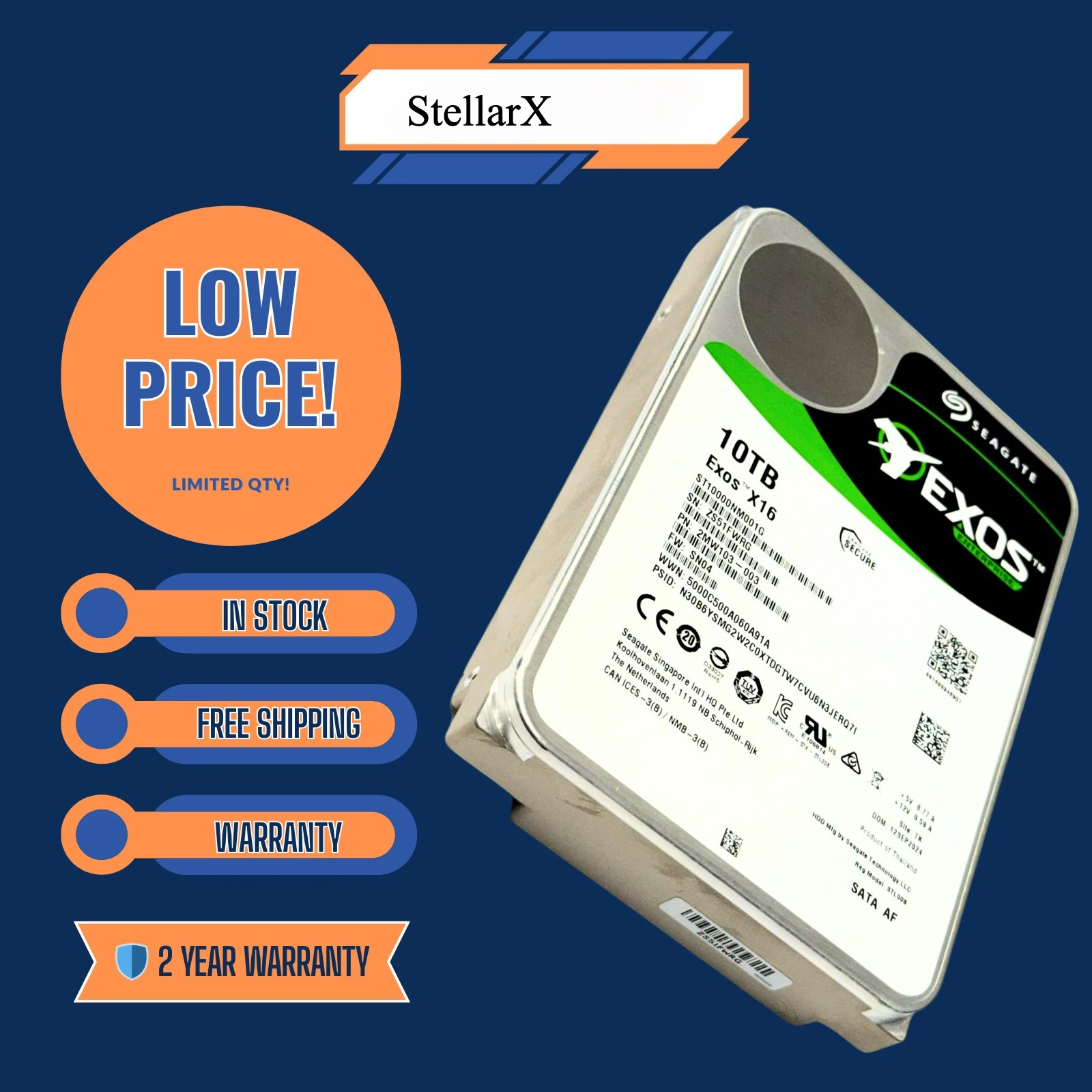 Seagate Exos ST1000…