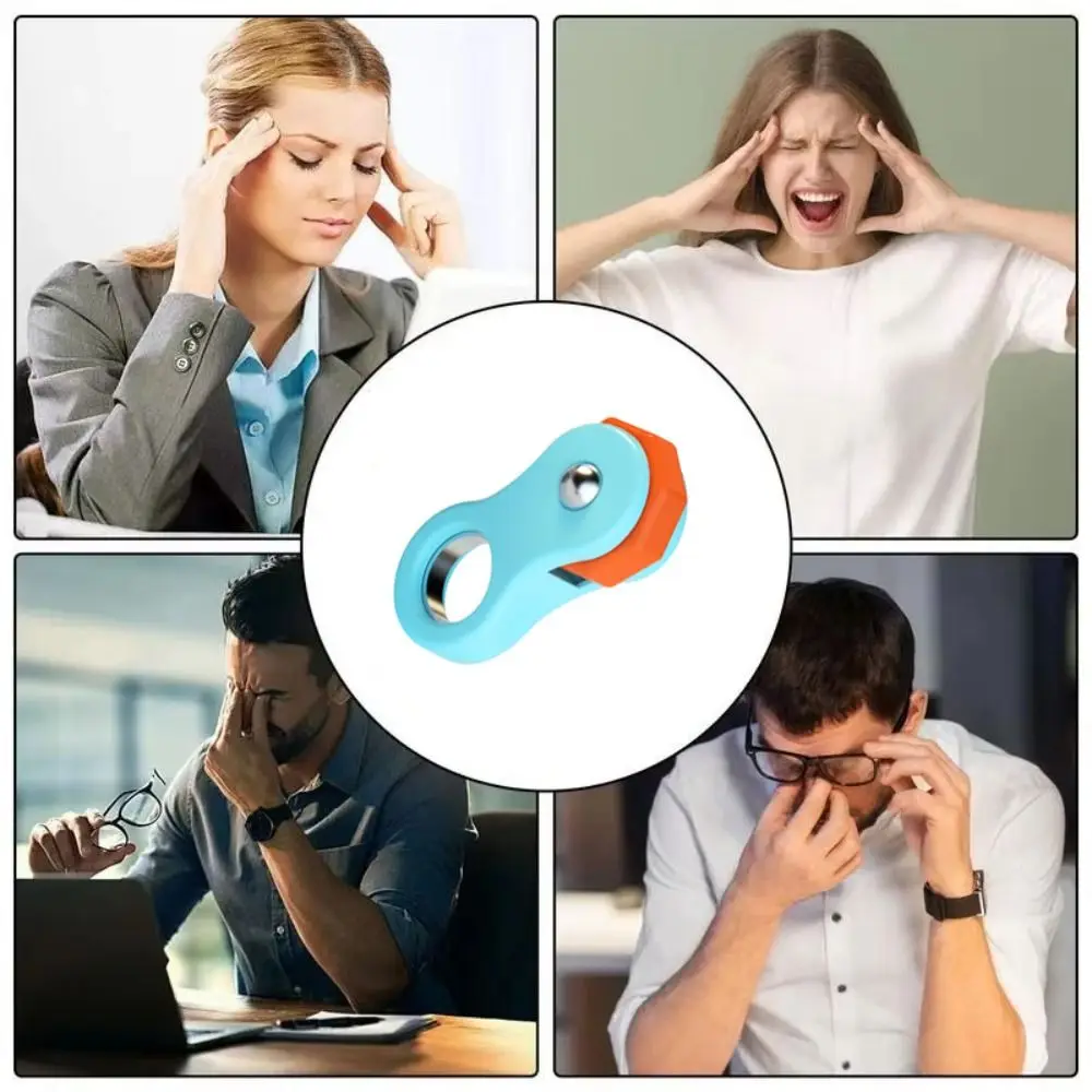 Zabawka do ćwiczeń dłoni, żyroskop obrotowy, gra logiczna, obrotowy kostka do ćwiczeń palców, uchwyt, interesujący przenośny fidget roller, żyroskop