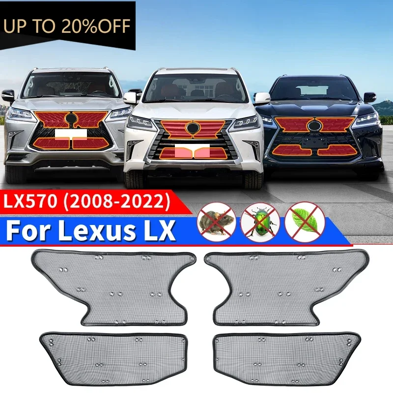 

Для Lexus LX 570 2008-2022 тюнинг внешняя модификация аксессуары LX 570 передняя решетка предотвращает комаринный песок 2021 2020 2019 2018