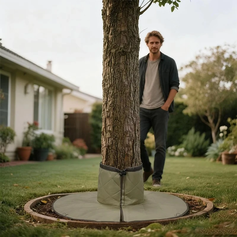 

Чехлы на деревья для зимы, обертка для холодной погоды, уличный защитный чехол с корнем пальмы, мороза для снега, льда, дождя, ухода за морозом-VVNB