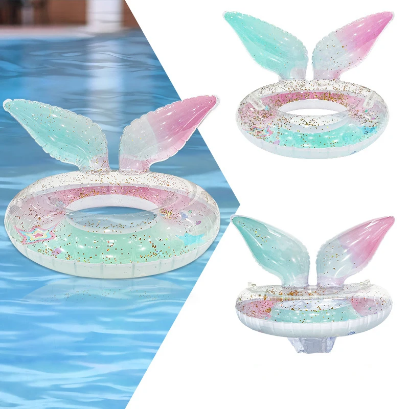 Pool Float Adult Swim Ring Inflatable Swim Tube Swim Accessory For Summer Water Sports Swimming Circle Swim Float