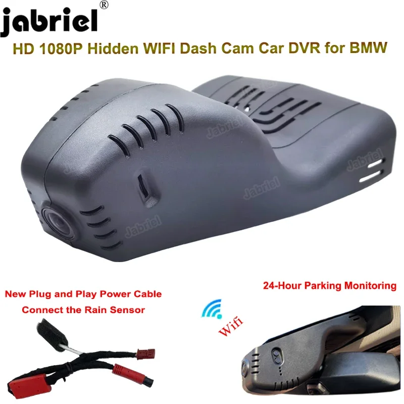 Jabriel For BMW 3 8 series G20 G21 330i 320d 330d G14 G15 G16 840i X5 40i 30d 40d G05 X7 40i G07 Dash Cam Plug and Play Car Dvr