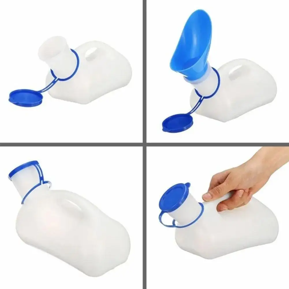1000ML Portable Urinal Bottle Unisex Travel Camping Car Boat Toilet Aid Pee Container Outdoor Journey Kit view 6