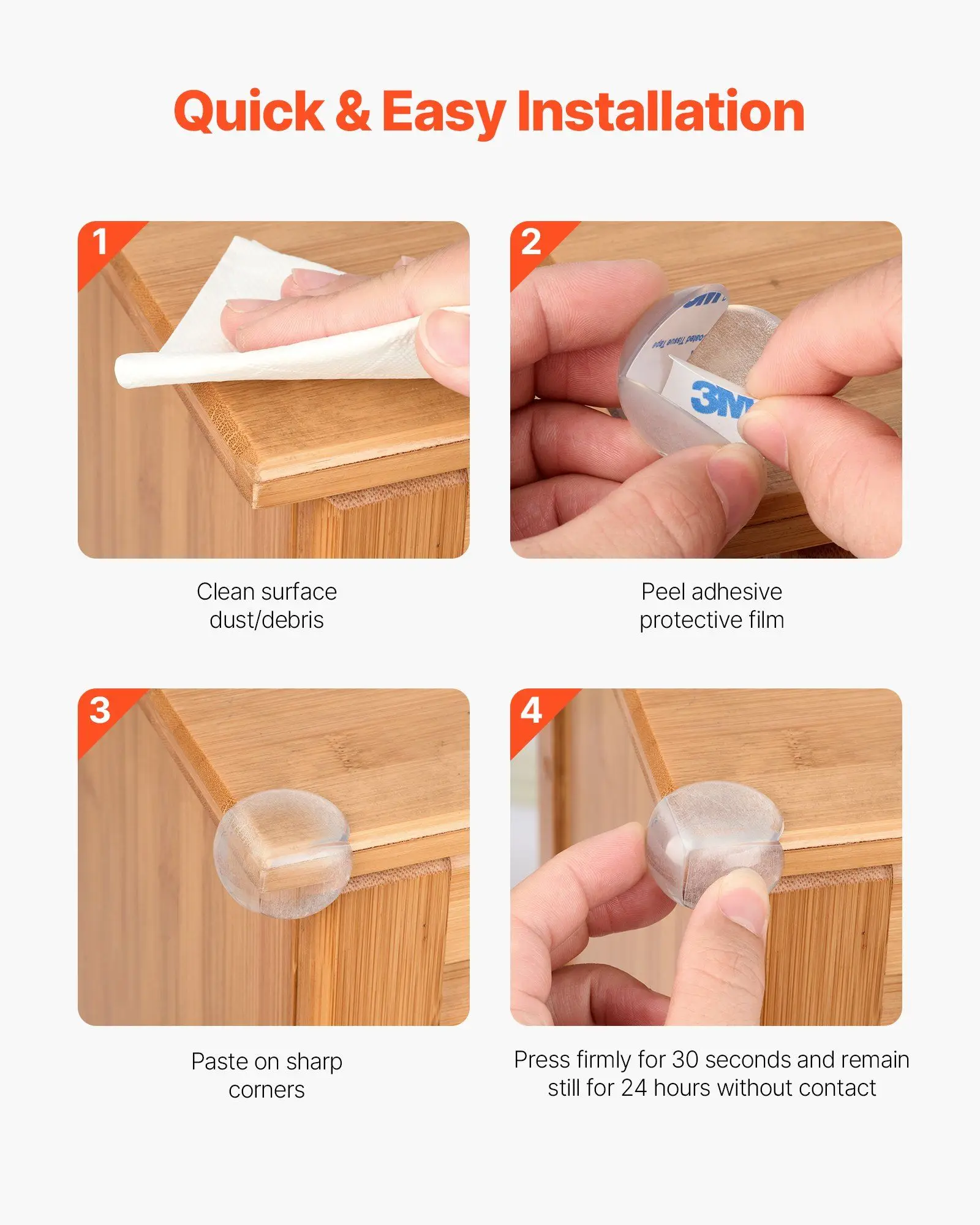 Protetores de canto de mesa para móveis de bebê guardas de canto claras crianças anti colisão borda guardas de segurança do bebê capas de borda de mesa