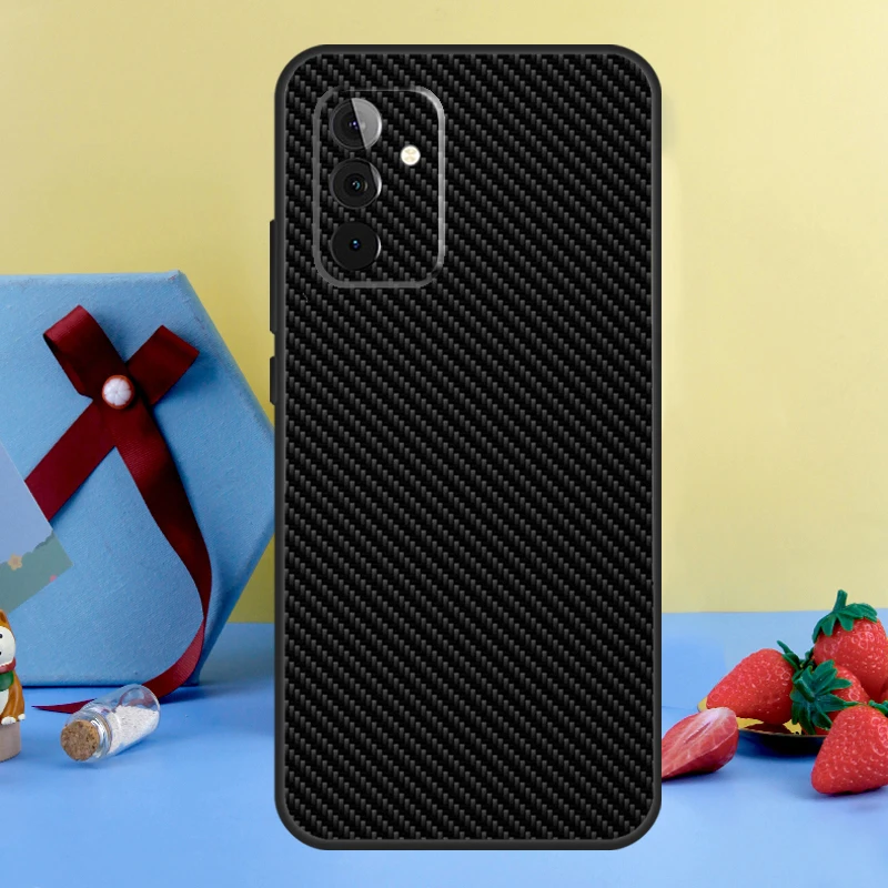 Carbon Fiber Case For Samsung Galaxy A54 A14 A34 A24 A53 A33 A13 A52 A32 A22 A12 A71 A51 A25 A15 Cover