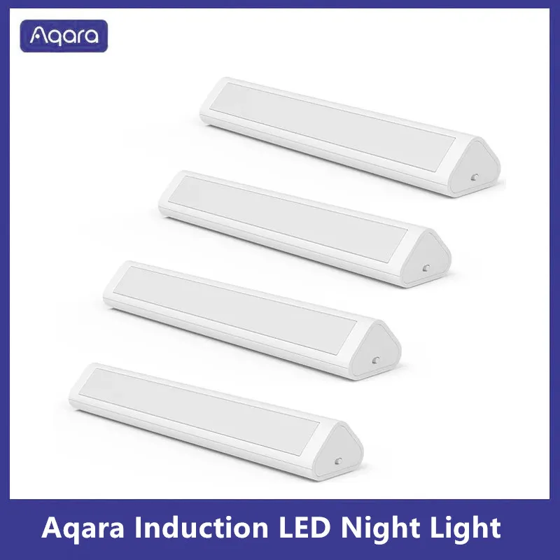 

Aqara Induction LED Night Light Magnetic Installation with Human Body Light Sensor 2 Level Brightness 3200K Color Temperature