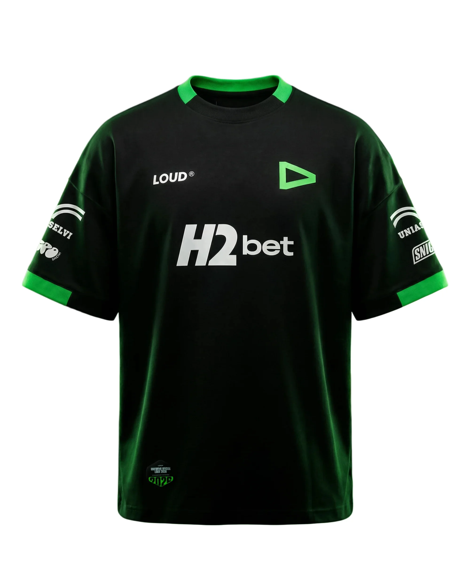 2026 Loud Shirt Summer Men's 3D Printed Round Neck T-Shirt Electronic Sports Team Uniform Casual Sporty Breathable Shirt