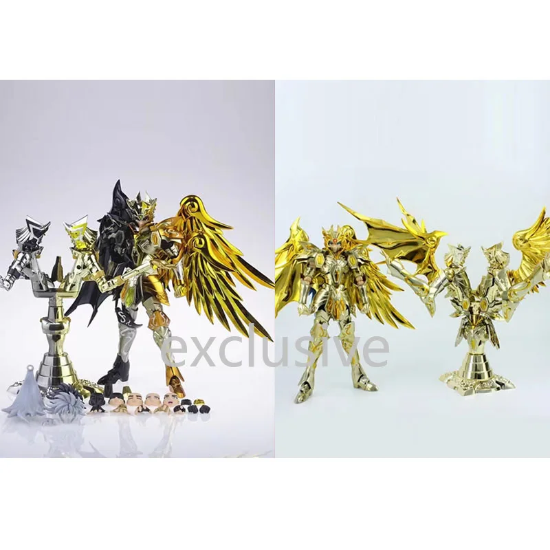 In Stock  Saint Seiya Myth Cloth EX Gemini Saga Kanon Totem/Object SOG/Soul of God Gold Zodiac Knights Action Figure GT Model