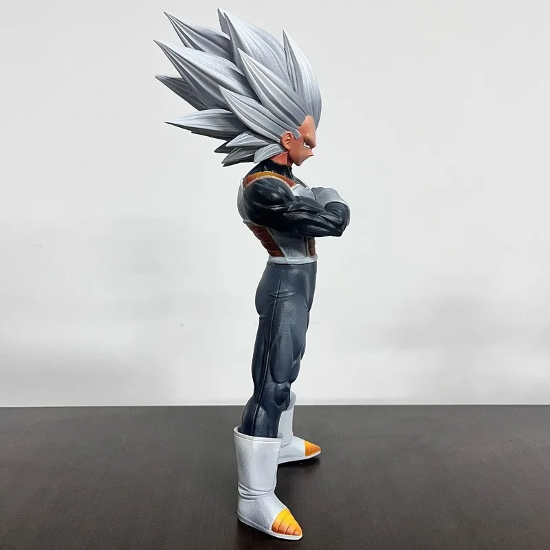 33cm Figurka Vegeta z Dragon Ball Z Anime DBZ Super Saiyan 3 Figurka Akcji Zabawki Manga Figurka PVC GK Statuetka Ozdoby Prezent dla Dzieci