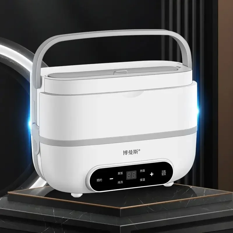 صندوق غداء كهربائي مع وظيفة تبخير الأرز العازلة للحرارة: قطعة أثرية مثالية للوجبات الساخنة للحياة المزدحمة