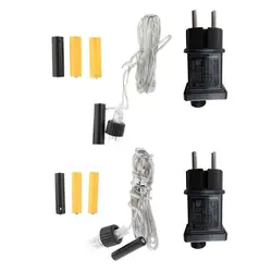 Éliminateur de piles AA AAA, remplacer 2x3x AA AAA 4.5V, adaptateur secteur 24.com pour radio, jouet, accessoires pour bougies LED