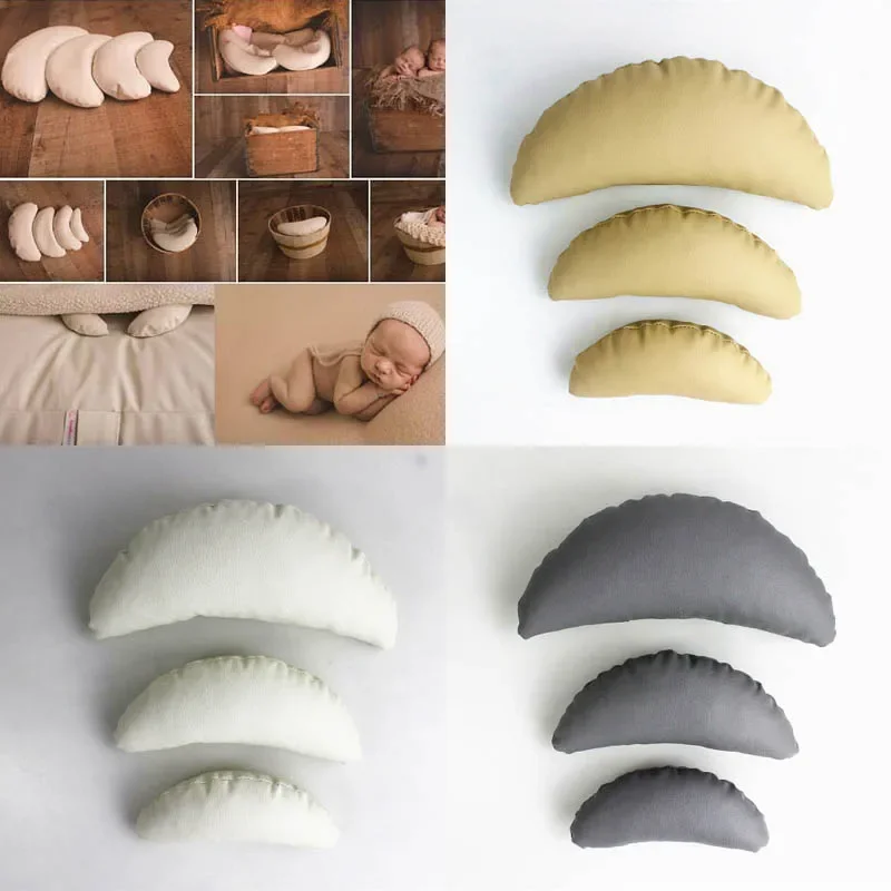 Newborn Crescent Pillow Set for Photography Shoot Positioning