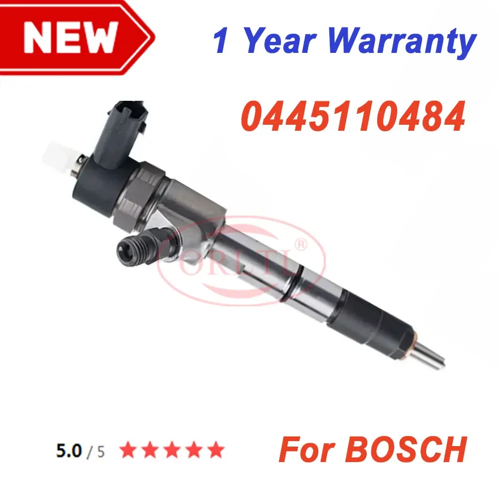 4 Pieces 0 445 110 483 High quality Fuel Injector Nozzle 0445110484 for SAIC MAXUS V80 0445110483