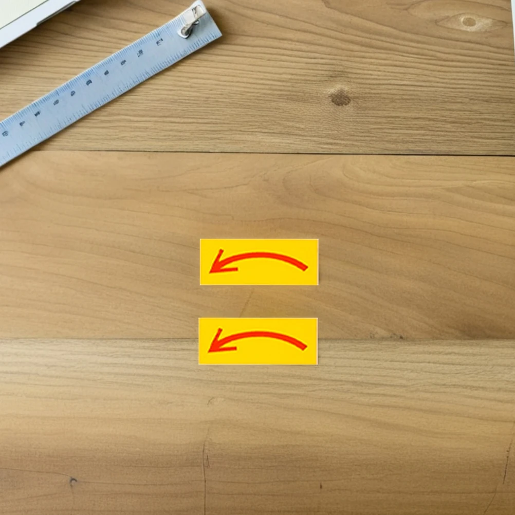 40Pcs Directional Arrow Sticker Strong Adhesive Waterproof Floor Marking Decal for Factory Warehouse Commercial Use Direction