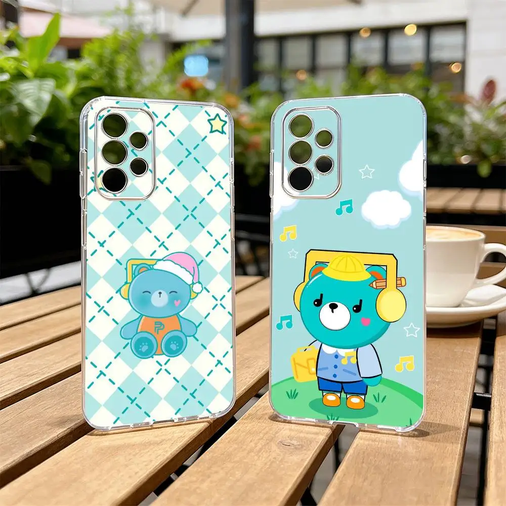 P-PermPoon P-PondPhuwin Phone Case Transparent Silicone Soft For Samsung S25,S24,S21,S22,S23,S30,Ultra,S20,Plus,Fe