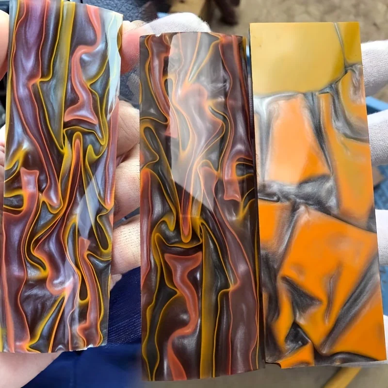 [مقبض سكين أكريليك] مادة مقبض سكين خارجي من الأكريليك المحمولة |   مشاريع الأدوات المثالية ذات التصميم السحابي والرخام