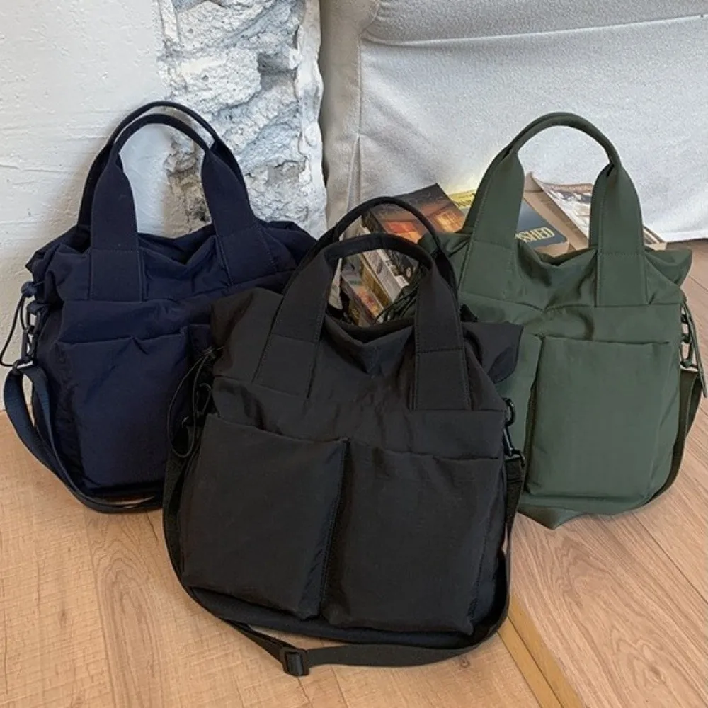 

Fashion Casual Tote Bag Large Capacity Nylon Crossbody Bag Multifunctional Handbag Women