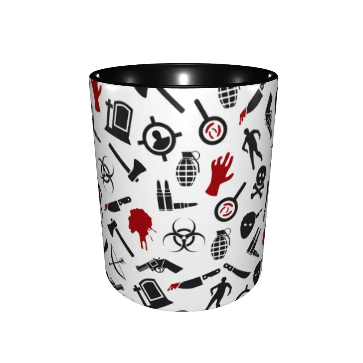 Zombie Creative Ceramic Coffee Mug Landscape Tea Milk Cup Home Office Gift Mugs 330ml