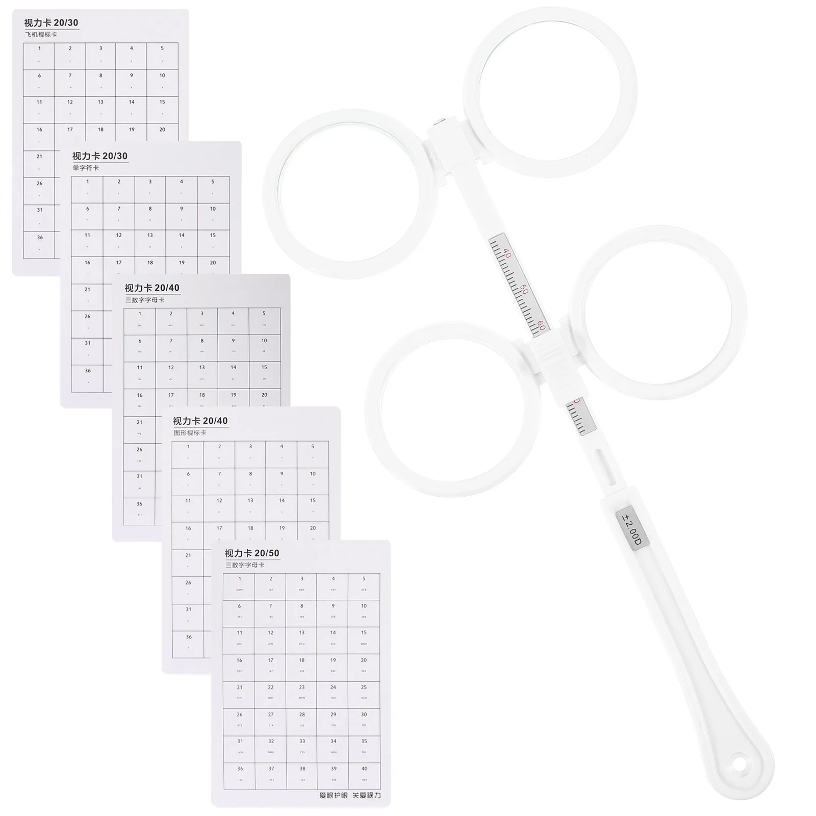 Dual-Sided Optometry Flipper Vision Training Device Adjustable Optical Instrument For Eye Exercise Home Use Teaching