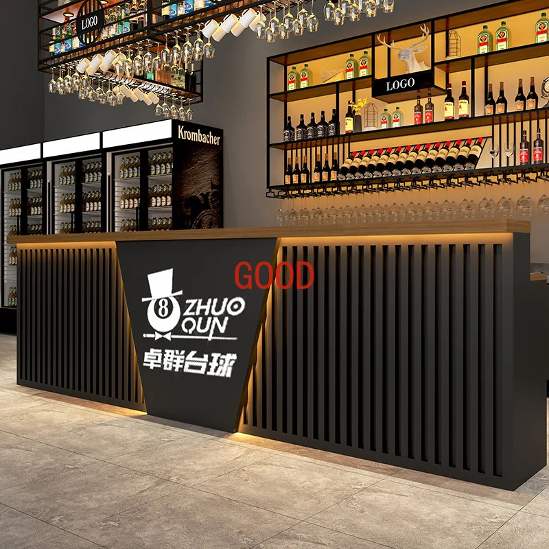 Касса для бара в индустриальном стиле, винтажная стойка, винный бар, ресторан, барбекю, бильярд, клуб, стойка регистрации, современная стойка регистрации