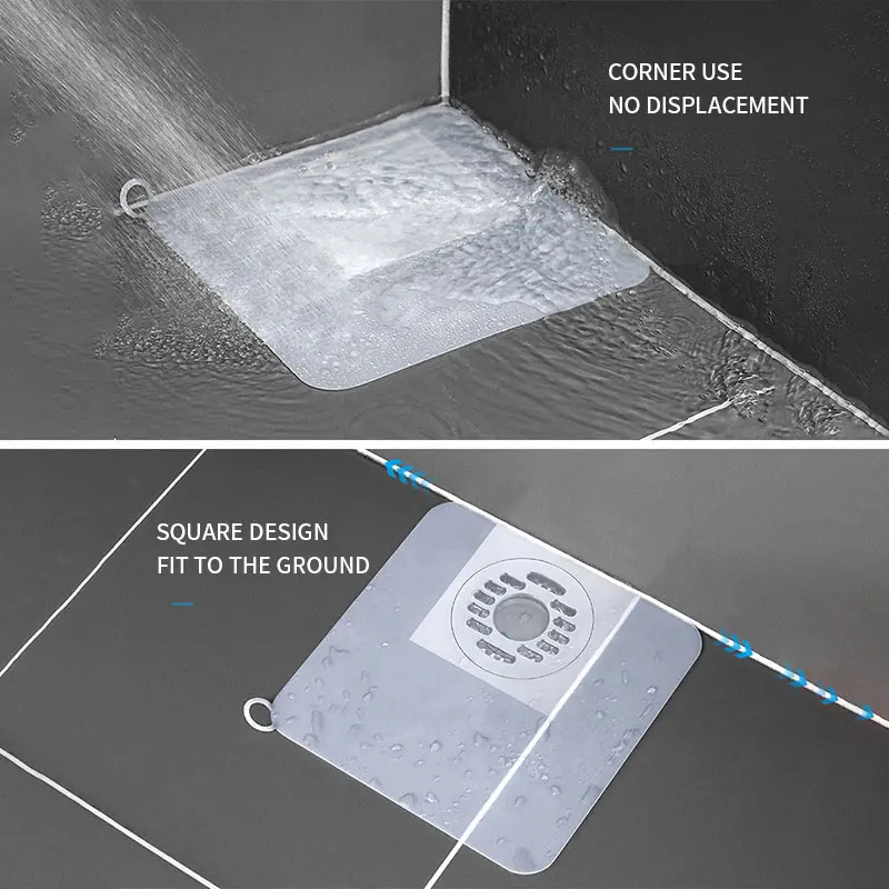 실리콘 바닥 배수구 탈취 패드, 변기 하수구 냄새 방지 바닥 배수구 커버, 싱크대 물 스토퍼, 실링 링, 욕실 장비