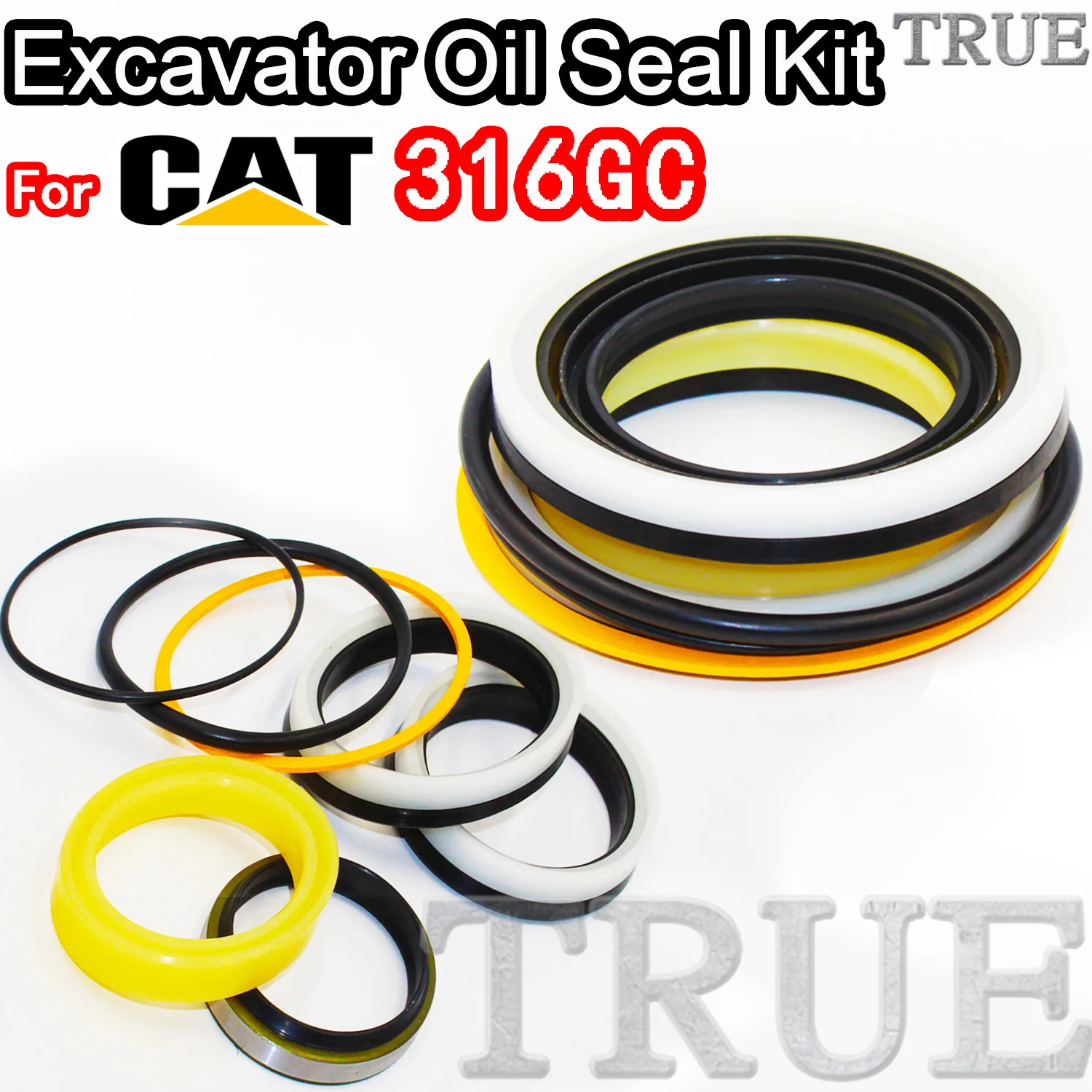 

For 316GC Caterpillar Oil Seal Excavator Repair Kit ARM Bucket Hydraulic Pump Digger Clamshell Shovel Adjust Swing Gear Gasket