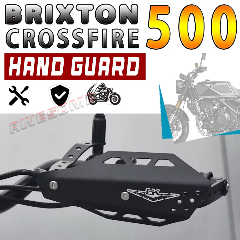 For Fit BRIXTON CROSSFIRE 500 Modified Aluminum Alloy Handlebar Guards For Fit GK500