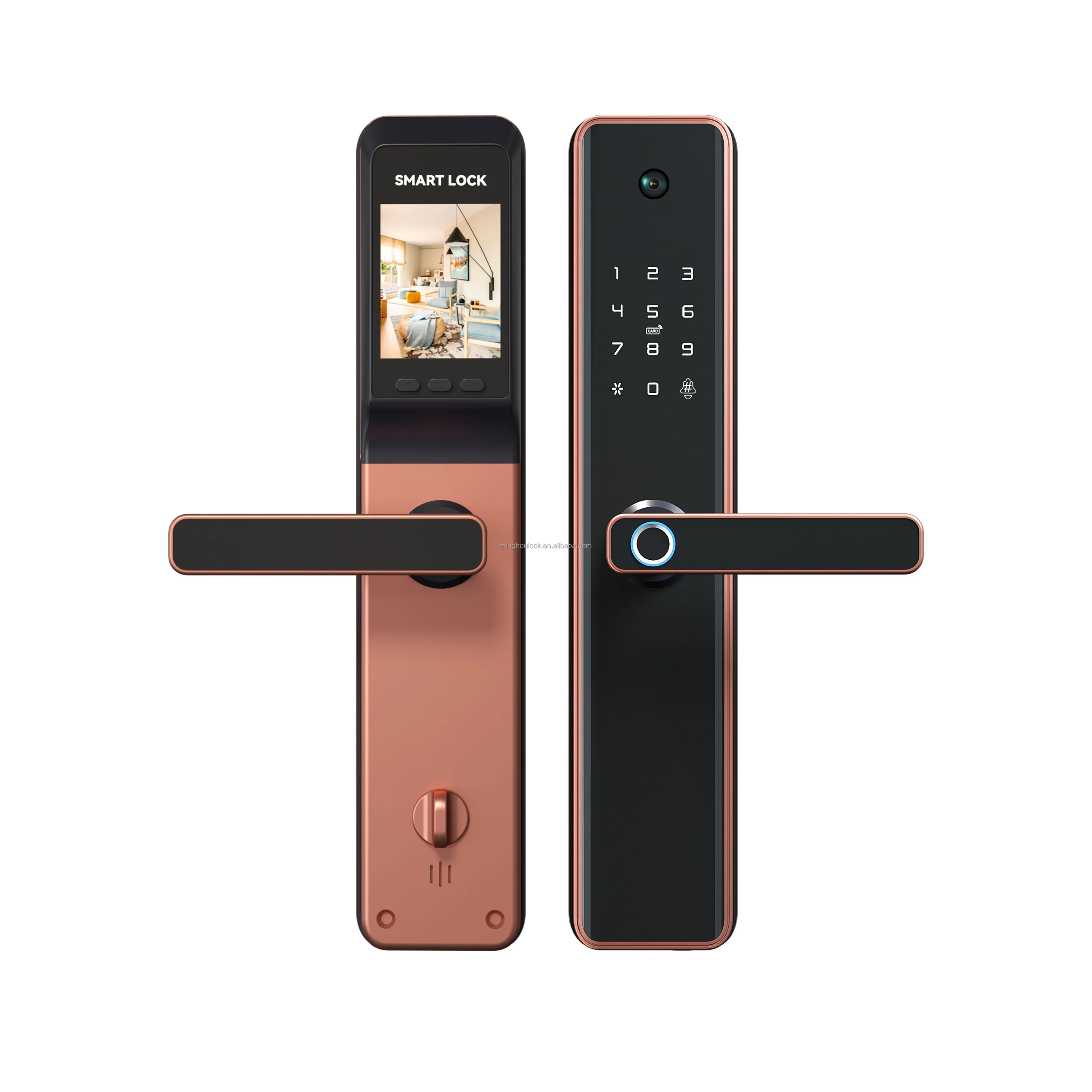 Door Fingerprint Intelligent Recognition Smart Door Lock Wifi Automatic Smart Lock