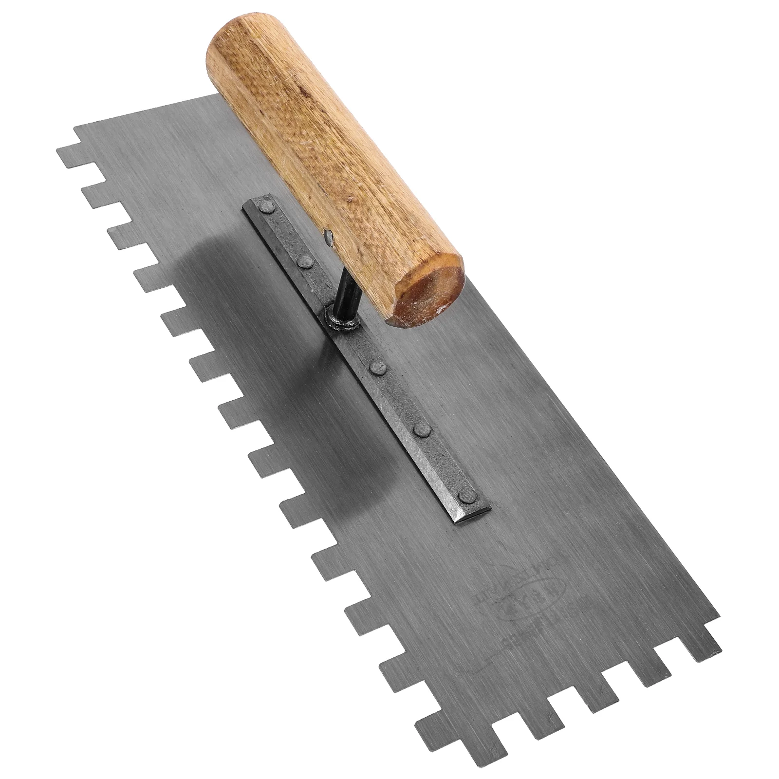 Trowel Masonry Tools Metal Flat Brick Plaster Concrete Edger Margin Tile with Wooden Handle Heavy Duty