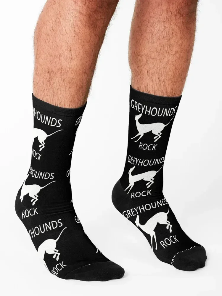 GREYHOUNDS ROCK Socks christmas gift shoes hockey Heating sock Socks For Girls Men's