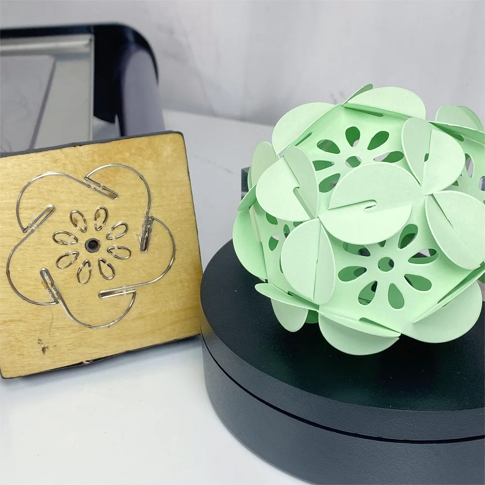 

Knife Molds Die Cut Scrapbooking, Flower Templat, DIY Die Cut, Wooden Dies, Leather Stamp, Heating Stamp Mold,