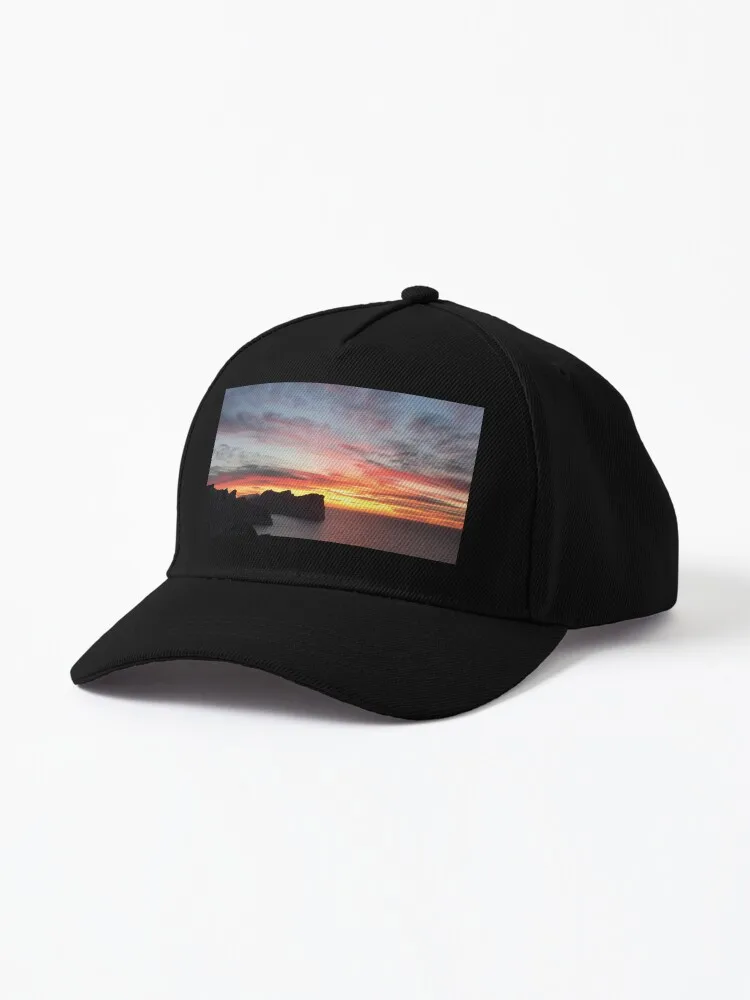 Mallorca Sunset | Mediterranean Sea Cap Men Women Spring Summer Cotton Unisex Baseball Snapback Hat