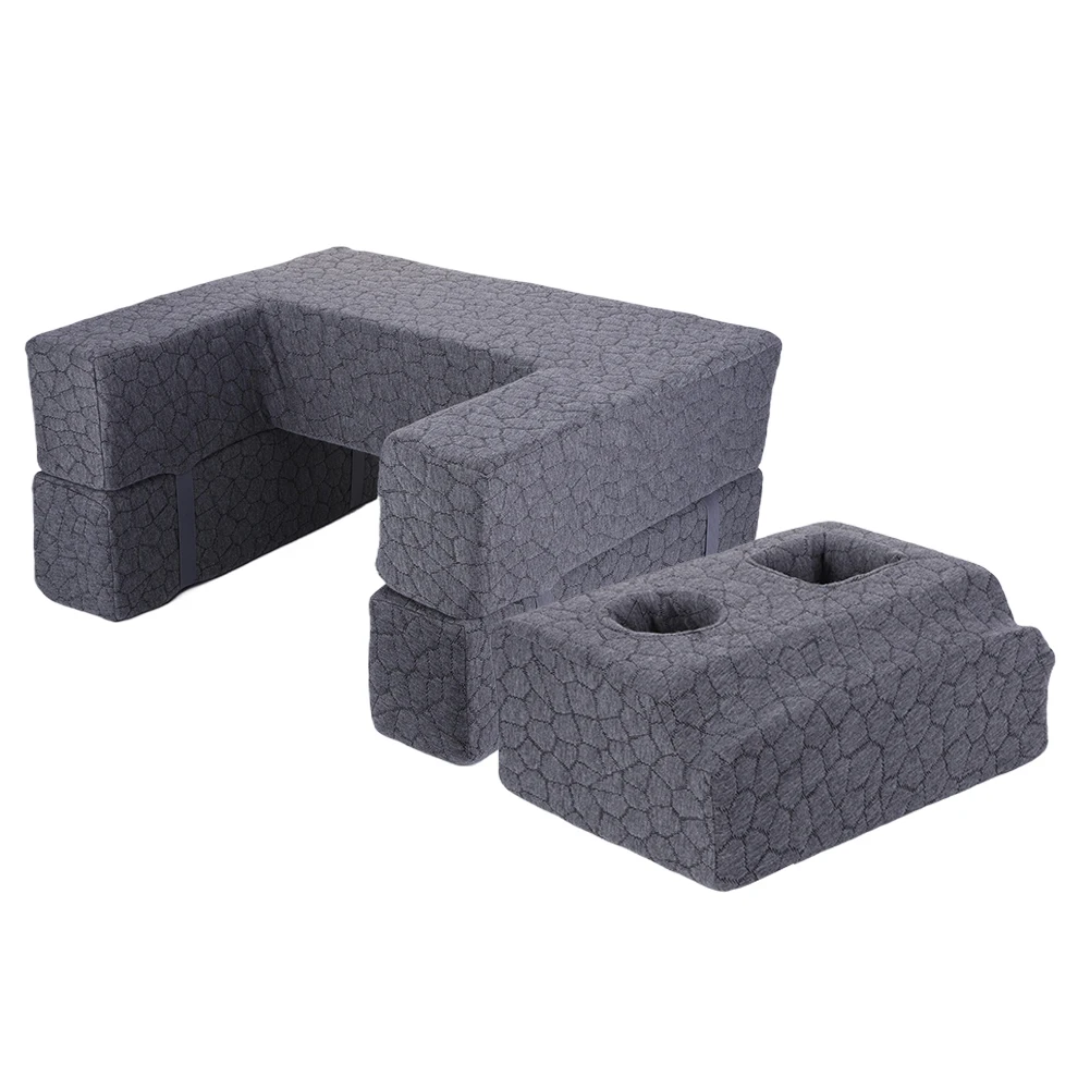 وسادة قراءة وألعاب كبيرة جدًا مع حامل أكواب قابل للتعديل ومتعددة الأغراض ومكتب سرير للجلوس في أريكة أرضية السرير