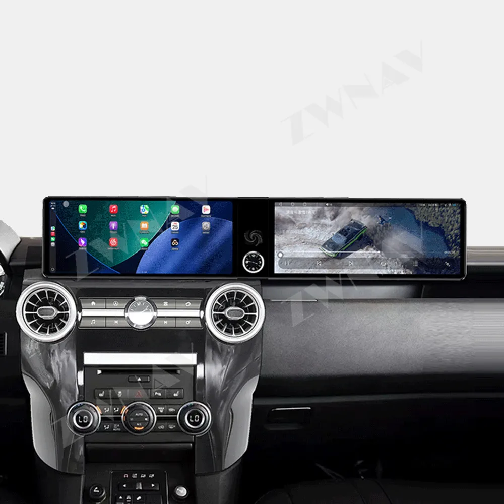 

Android 13 12.3" Hd Touch Dual-Screen For Land Rover Discovery 4 2010-2016 Car Gps Multimedia Player Car Interior Accessories