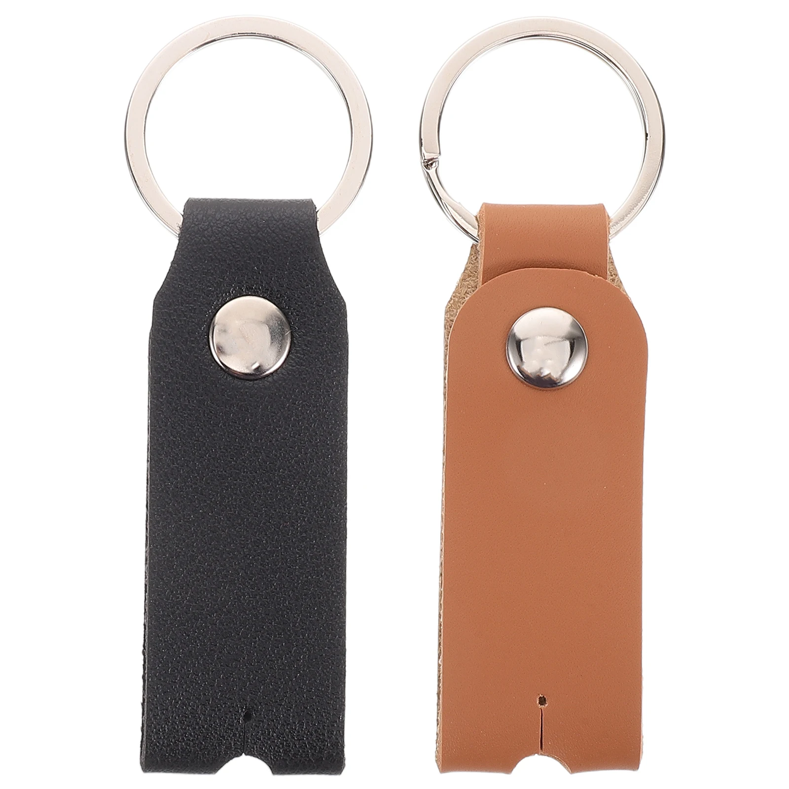 

2pcs Drum Key Cover Brown Black Protective Sleeve Tool Accessory Durable Material Snug Fit Drummer Gear