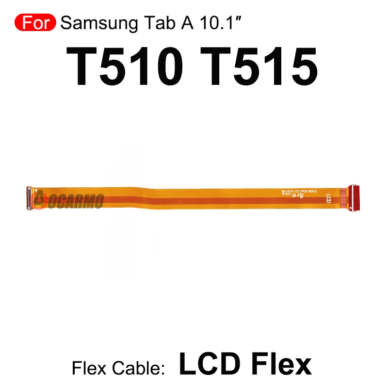 LCD Screen Flex Cable Charging Port Charger Dock Replacement Parts For Samsung Galaxy Tab A 10.1\