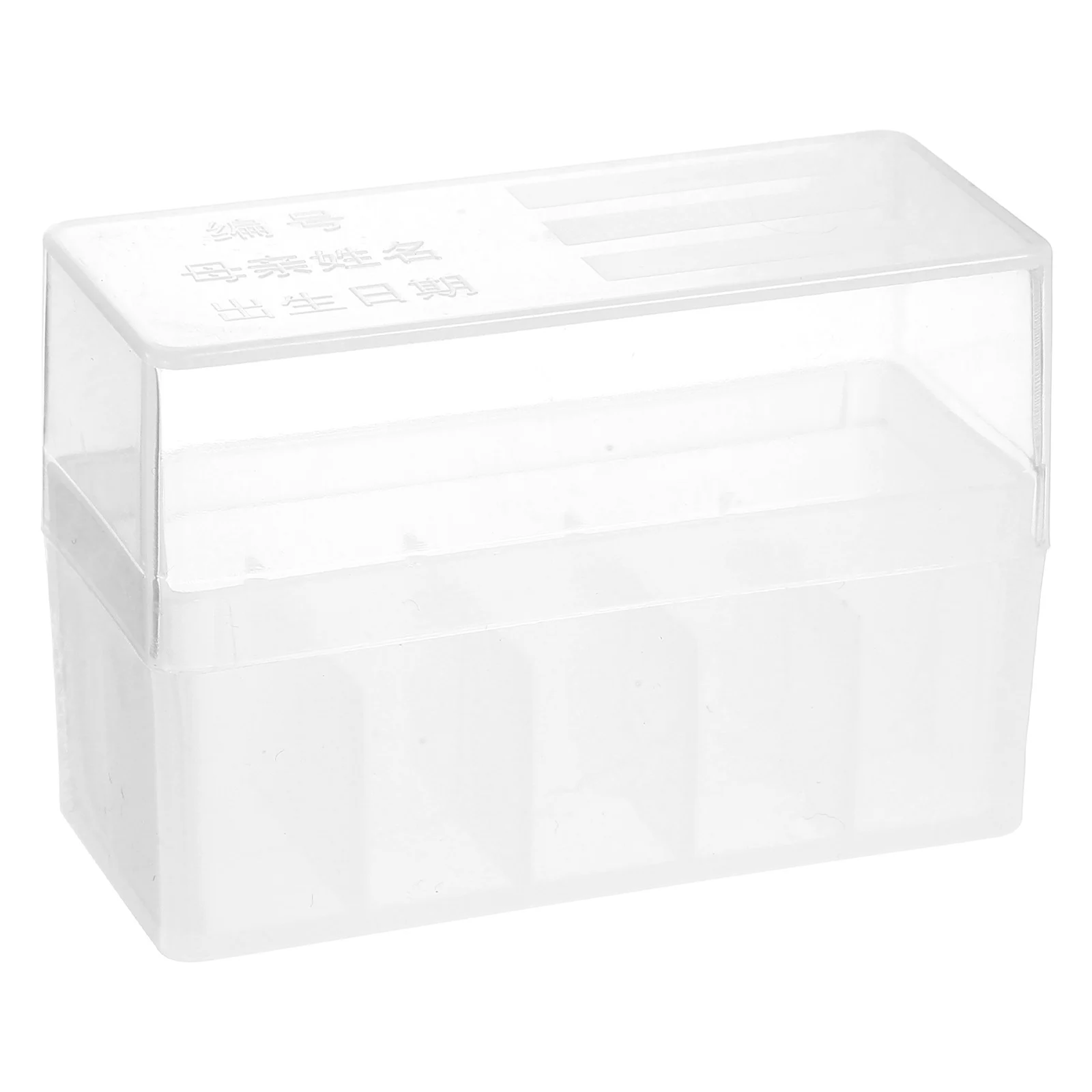 

Tube Freezer Jar Plastic Test Tubes Container Sample Storage Bin Organizer