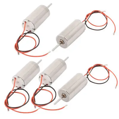 10Pcs or 5pcs  High Speed 2 Wires Micro Coreless Motor RC Model Toys 0820 0720 0716 0714 0614 0612 0610 0412 0410 0408