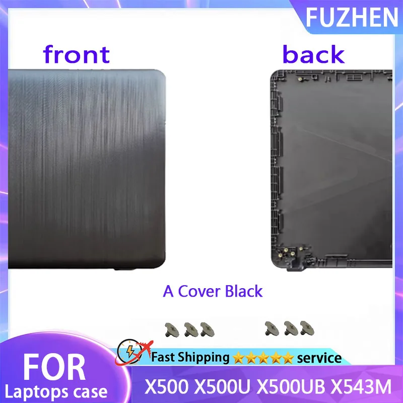 NEW For X543 X543M X500 X500U X500UB Laptop LCD Back Cover Front Bezel Case Laptop Frames Hinges Top Case 15.6 Inch