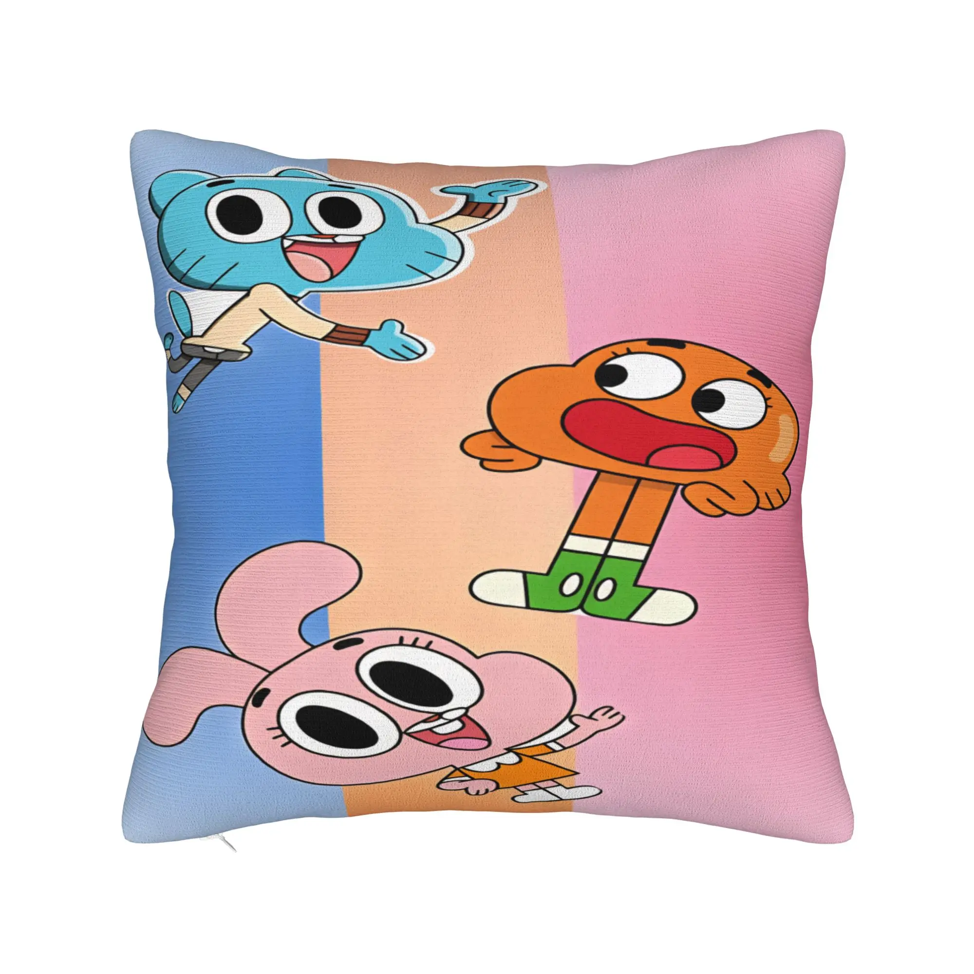 Pillow Case Gumball Gum Ball Watterson Amazing Cartoon  Custom  Pillow Cover For Chair Sofa Home Decor Fashion Pillowcases