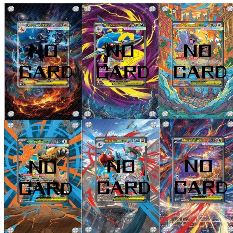 Exquisite 63x88mm TCG Sleeves Premium Transparent Protective Casing Game Display Holder for Collectibles No Card Included