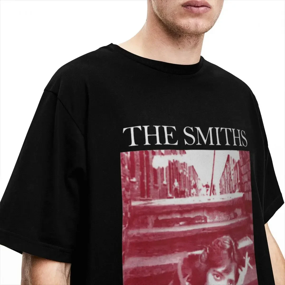 Men Women's T-Shirts Louder Than Bombs The Smiths Merch Crazy Pure Cotton Short Sleeve T Shirt Crewneck Tops Printed