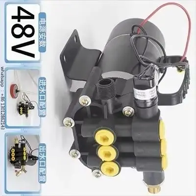 

2026 12V 48V 60V 120W Pesticide High Pressure High Power Pump Three-cylinder Pump Portable Type DC Electric Pesticide Pump