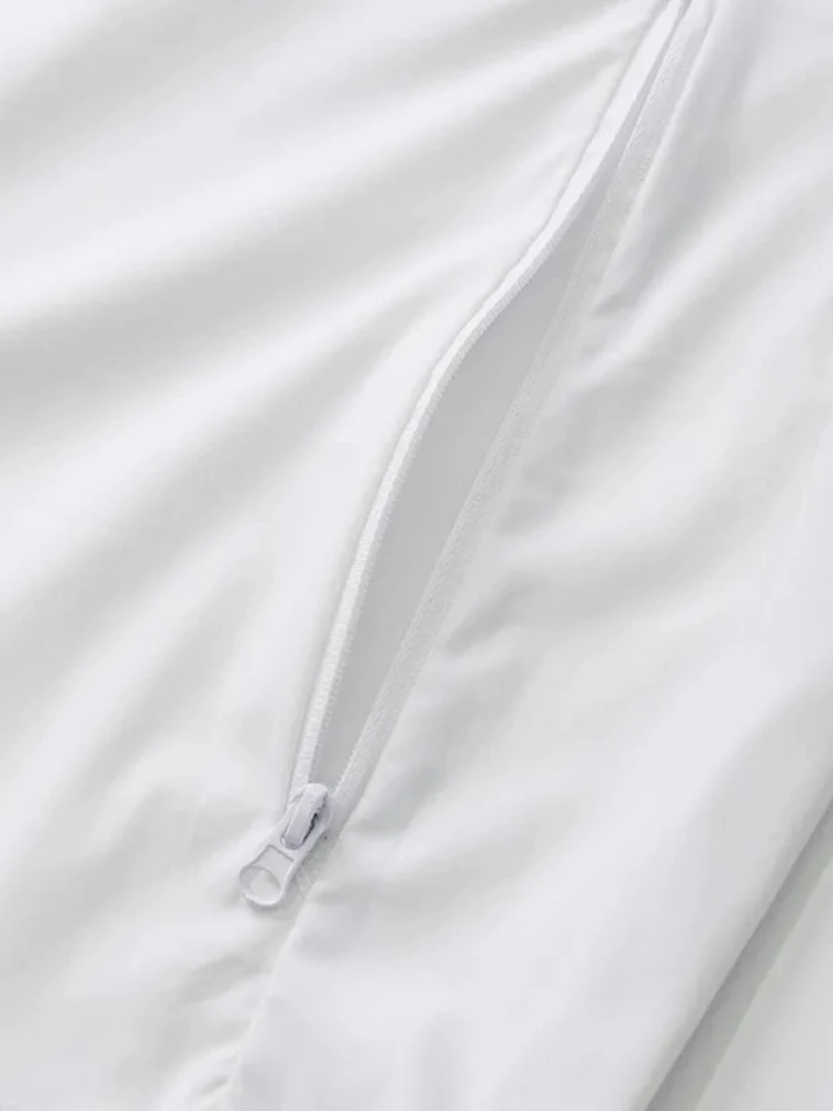 신상 야외 스포츠 캐주얼 고급 냉감 아이스 실크 빠른 건조 통기성 후드 자외선 차단 재킷 루즈핏 남성 여름 패션 도시 스타일